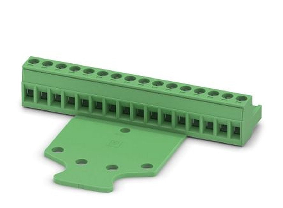 Phoenix Contact MSTB 2.5/16-STZ Series Pluggable Terminal Block, 16-Contact, 5 mm Pitch, 1 Row, 1759392