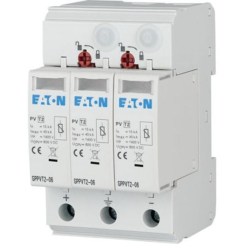 Eaton Surge Protector, 40 kA, 2.7 kV, DIN Rail