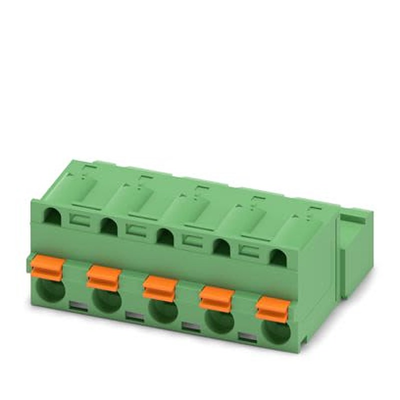 Phoenix Contact GFKIC Series PCB Connector, 5-Contact, 7.62 mm Pitch, 1 Row Screw
