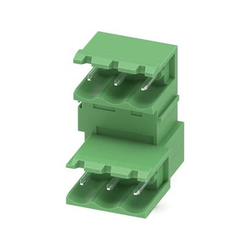 Phoenix Contact Straight Solder PCB Header, 6 Contact(s), 5 mm Pitch, 2 Row, Shrouded