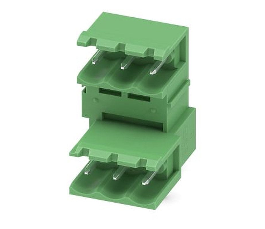 Phoenix Contact MDSTB 2.5/ 3-G-5.08 Series Pluggable Terminal Block, 3-Contact, 5.08 mm Pitch, 2 Row, 1762075