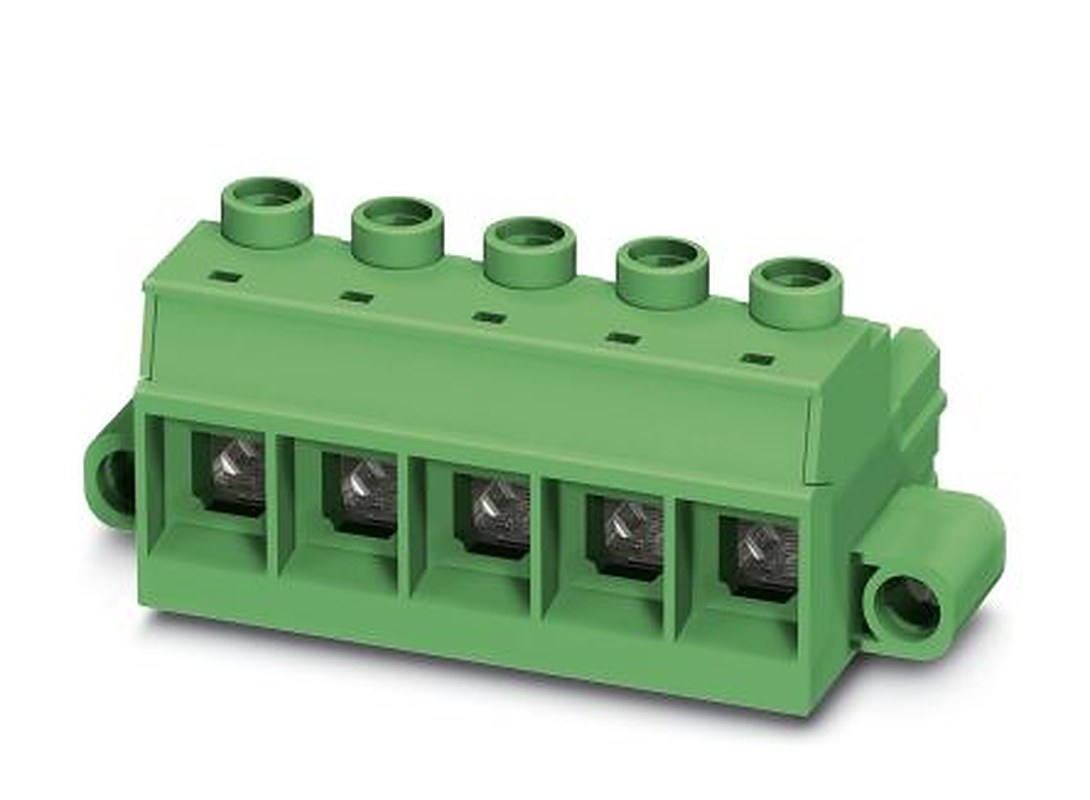 Phoenix Contact PC 35 HC/2-STF-15.00 Series Pluggable Terminal Block, 2-Contact, 15 mm Pitch, 1 Row, 1762592