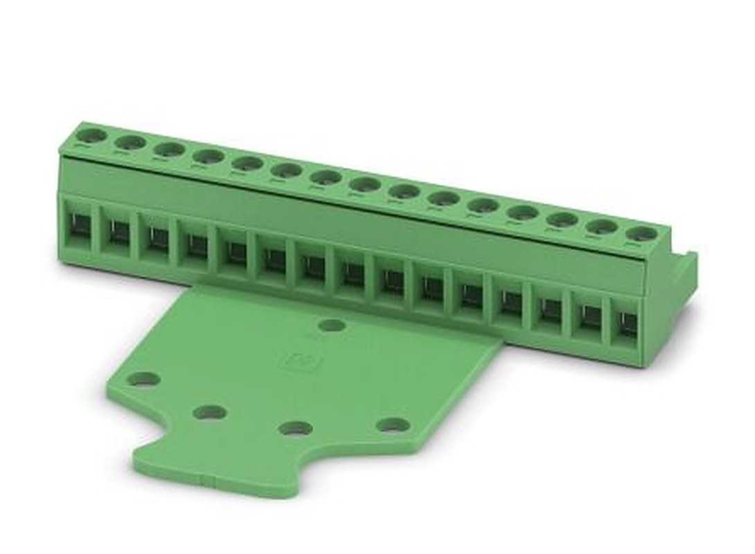 Phoenix Contact MSTB 2.5/15-STZ-5.08 Series Pluggable Terminal Block, 15-Contact, 5.08 mm Pitch, 1 Row, 1764251