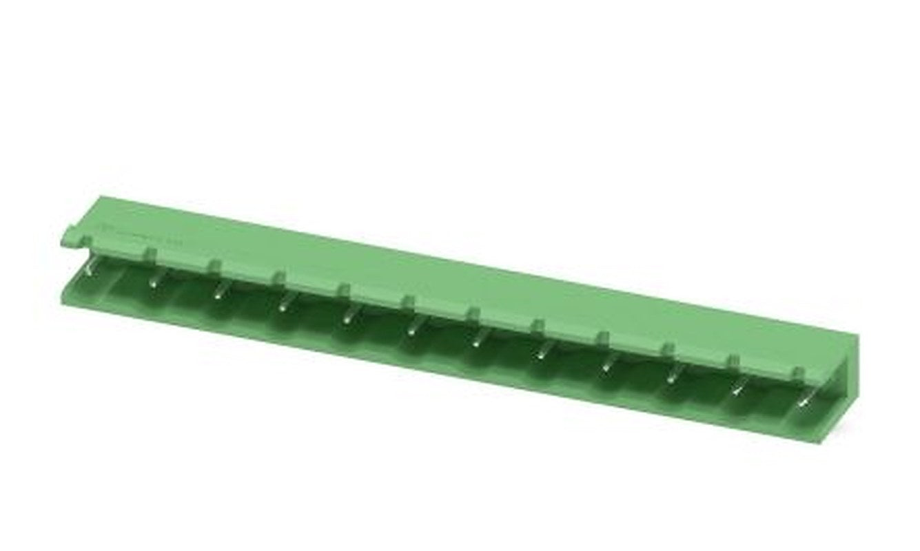 Phoenix Contact GMSTB 2.5/12-G-7.62 Series Right Angle Pluggable Terminal Block, 12 Contact(s), 7.62 mm Pitch, 1 Row
