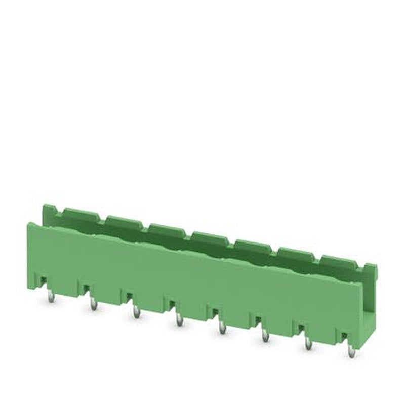 Phoenix Contact GMSTBV Series Straight Wave Soldering Mount PCB Header, 8 Contact(s), 7.62 mm Pitch, 1 Row, Shrouded