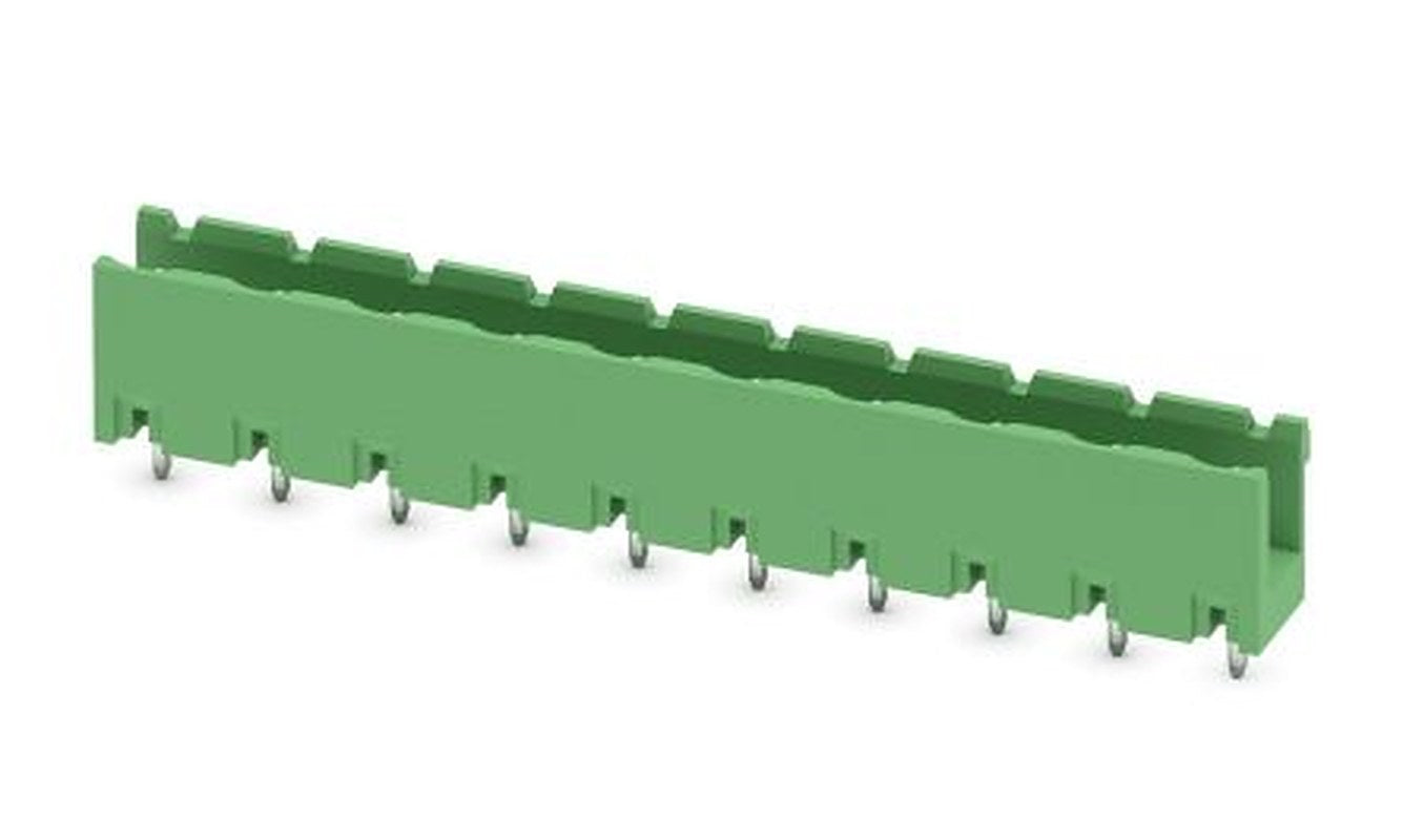 Phoenix Contact GMSTBV 2.5/10-G-7.62 Series Straight Pluggable Terminal Block, 10 Contact(s), 7.62 mm Pitch, 1 Row