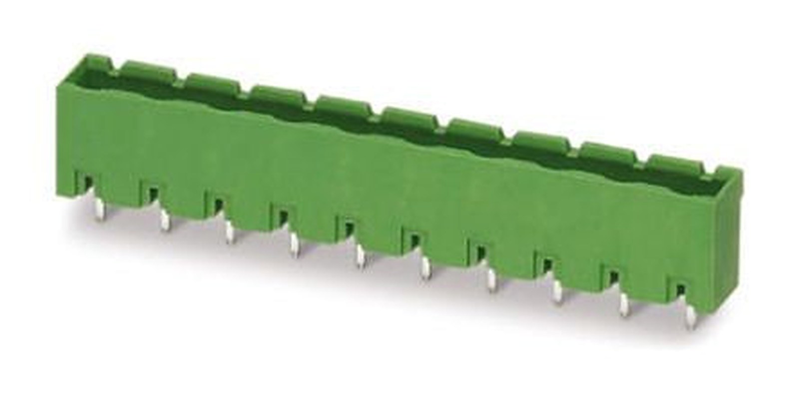 Phoenix Contact GMSTBVA 2.5/ 4-G-7.62 Series Straight Pluggable Terminal Block, 4 Contact(s), 7.62 mm Pitch, 1 Row