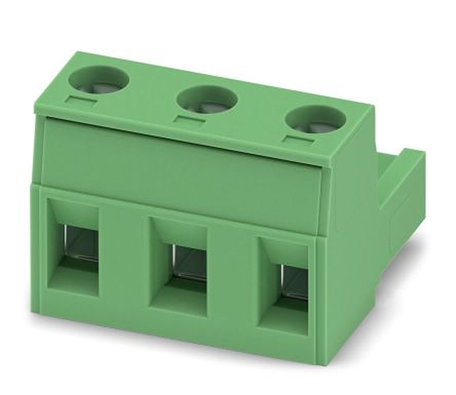Phoenix Contact GMSTB 2.5/3-ST Series Pluggable Terminal Block, 3-Contact, 7.5 mm Pitch, 1 Row