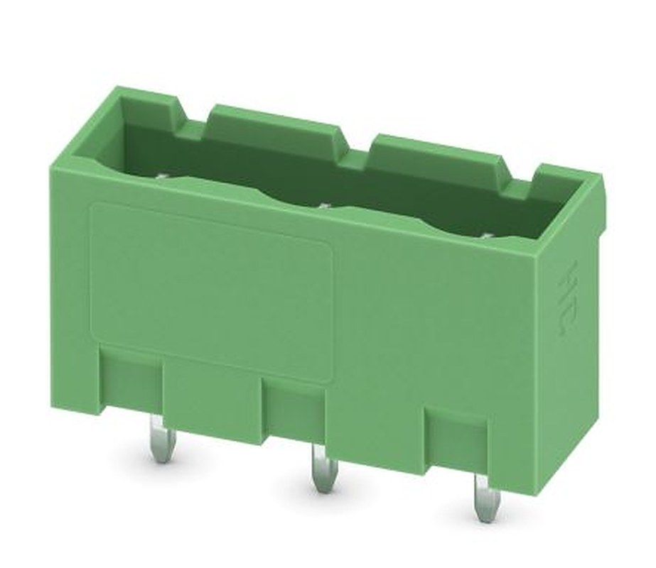 Phoenix Contact GMSTBVA 2.5 HC/ 3-G-7.62 Series Pluggable Terminal Block, 3-Contact, 7.62 mm Pitch, 1 Row, 1767979