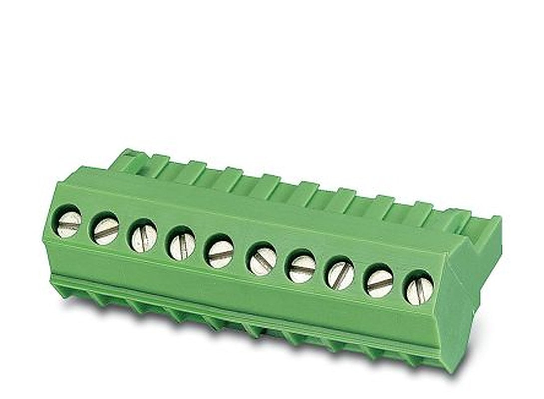 Phoenix Contact SMSTB 2.5/10-ST Series Pluggable Terminal Block, 10-Contact, 5 mm Pitch, 1 Row, 1768833