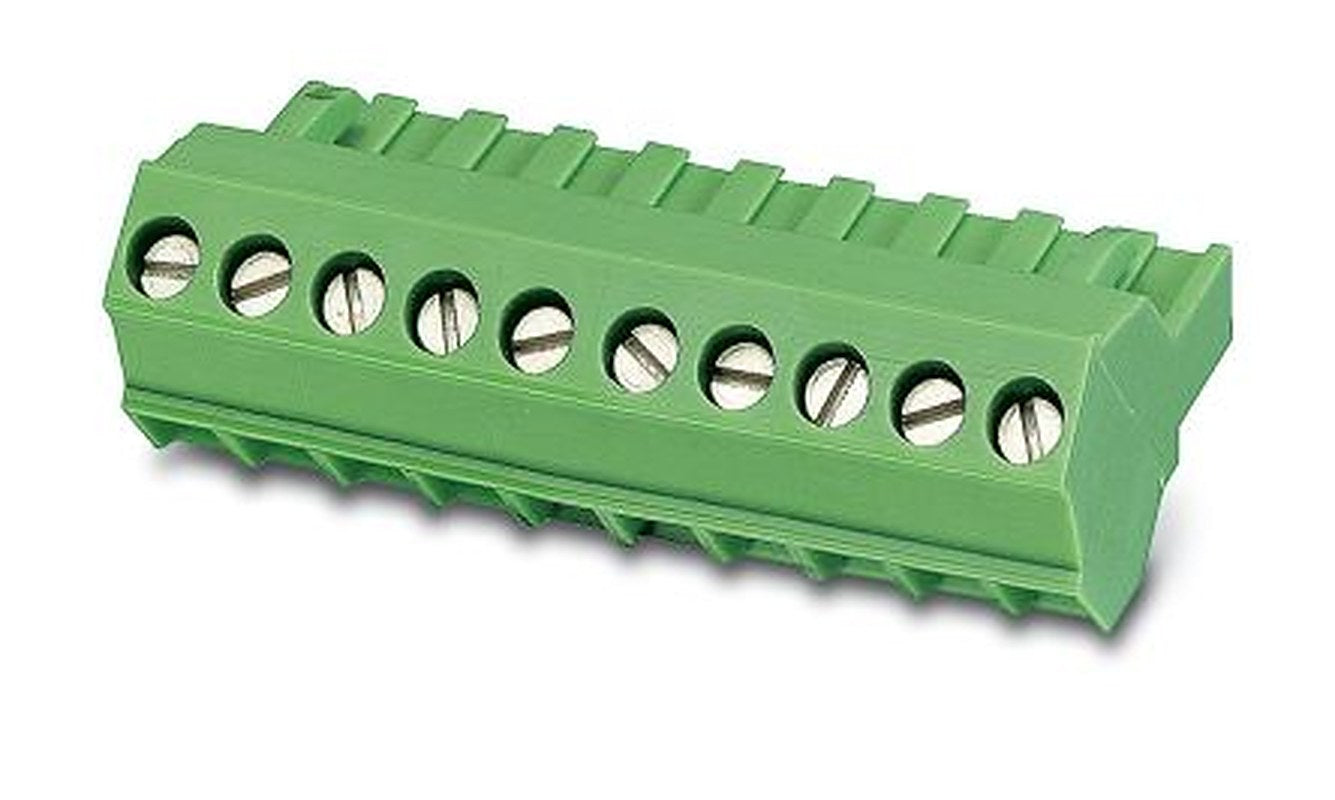 Phoenix Contact SMSTB 2.5/17-ST Series Pluggable Terminal Block, 17-Contact, 5 mm Pitch, 1 Row, 1768901