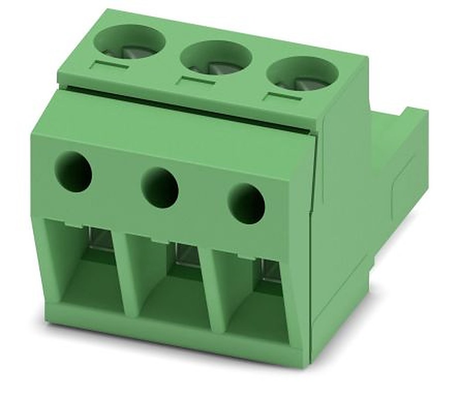 Phoenix Contact MSTBP 2.5/3-ST-5.08 Series Pluggable Terminal Block, 3-Contact, 5.08 mm Pitch, 1 Row, 1769023
