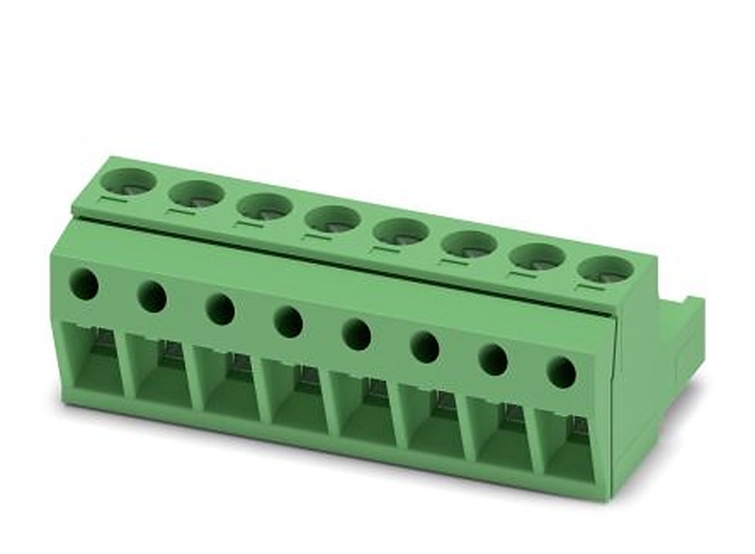 Phoenix Contact MSTBP 2.5/8-ST-5.08 Series Pluggable Terminal Block, 8-Contact, 5.08 mm Pitch, 1 Row, 1769078