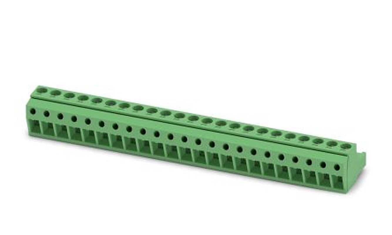 Phoenix Contact MSTBP 2.5/23-ST-5.08 Series Pluggable Terminal Block, 23-Contact, 2.5 mm Pitch, 1 Row, 1769227