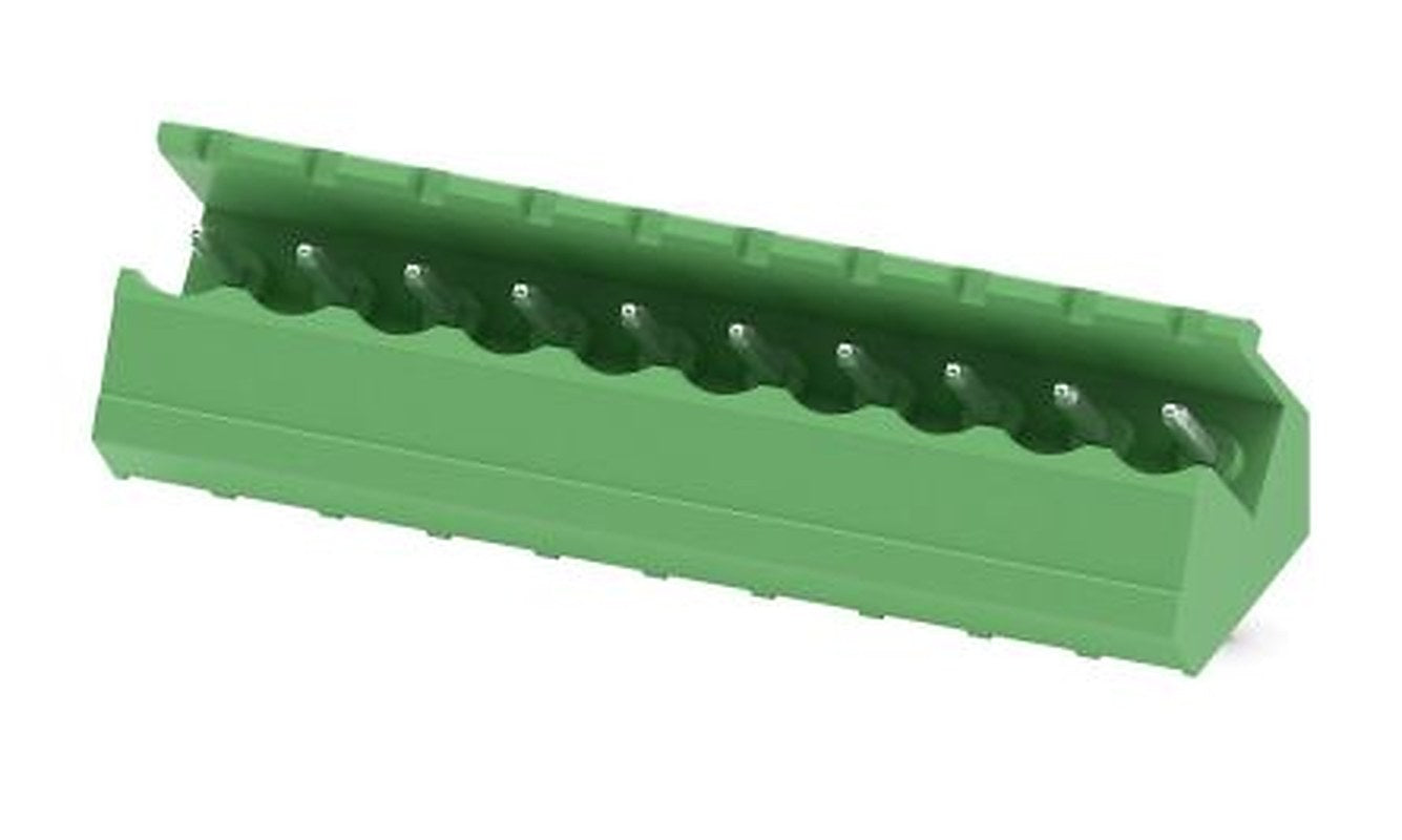 Phoenix Contact SMSTB 2.5/10-G Series Straight Pluggable Terminal Block, 10 Contact(s), 5 mm Pitch, 1 Row
