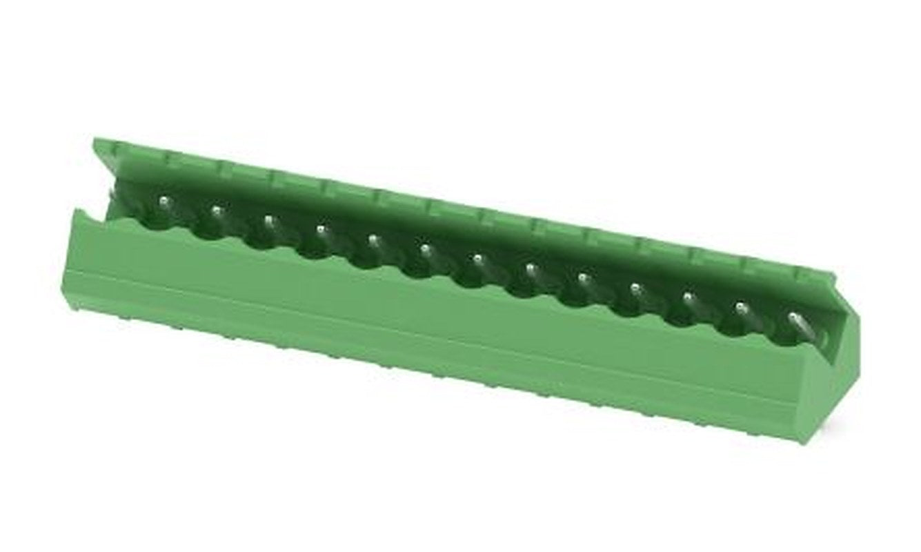 Phoenix Contact SMSTB 2.5/14-G Series Straight Pluggable Terminal Block, 14 Contact(s), 5 mm Pitch, 1 Row