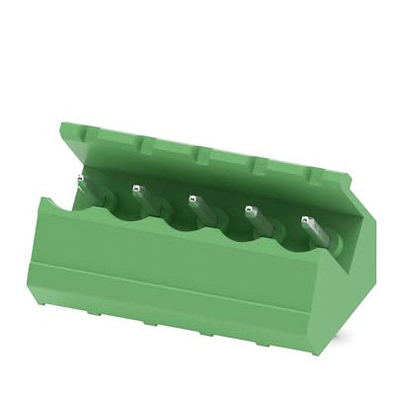 Phoenix Contact SMSTB Series Straight Wave Soldering Mount PCB Header, 5 Contact(s), 5.08 mm Pitch, 1 Row, Shrouded