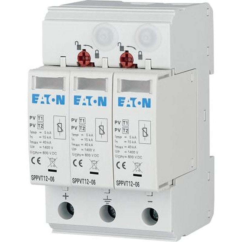 Eaton Surge Protector, 40 kA, 2.6 kV, DIN Rail