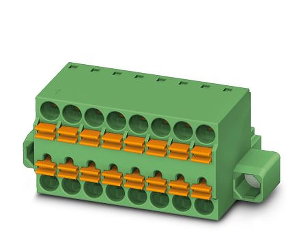 Phoenix Contact TFMC 1.5/5-STF-3.5 Series Pluggable Terminal Block, 5-Contact, 3.5 mm Pitch, 1 Row, 1772731