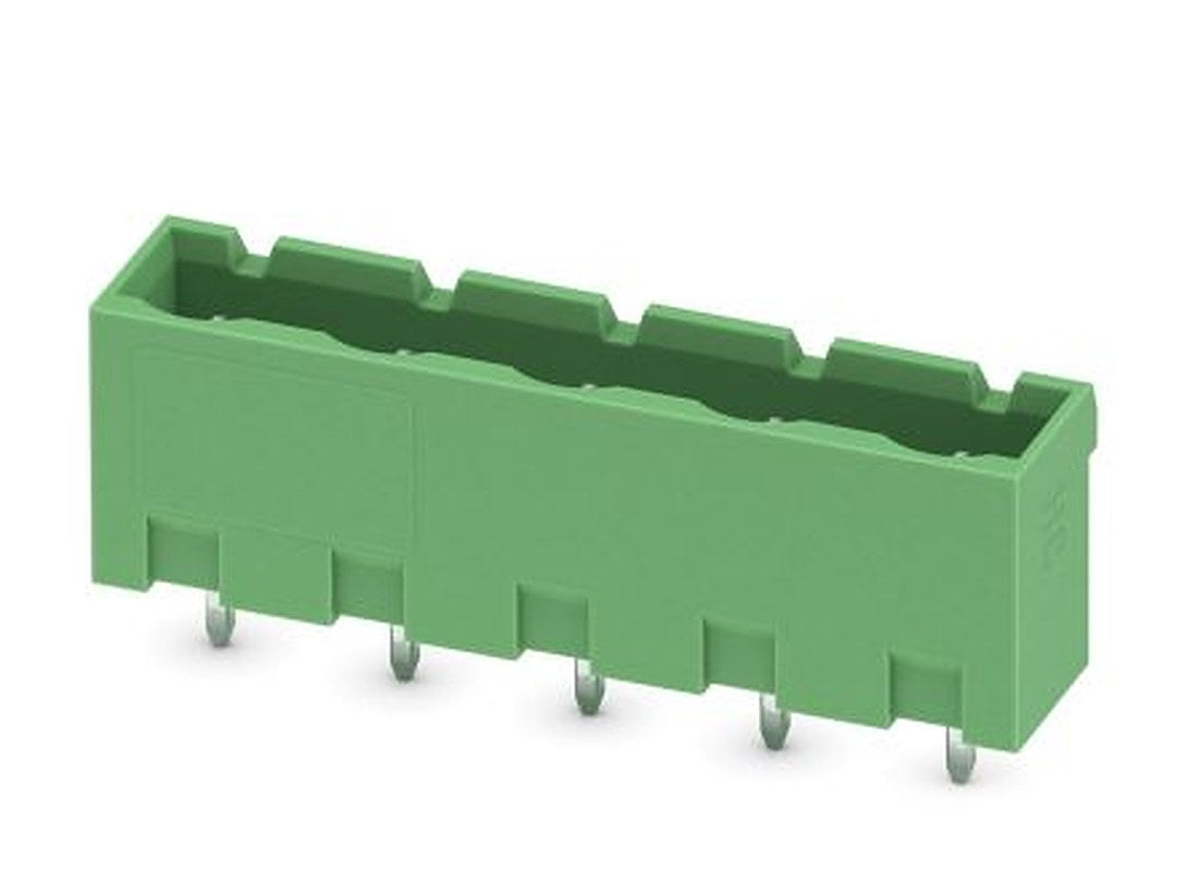 Phoenix Contact GMSTBVA 2.5 HC/ 5-G-7.62 Series Pluggable Terminal Block, 5-Contact, 7.62 mm Pitch, 1 Row, 1773455
