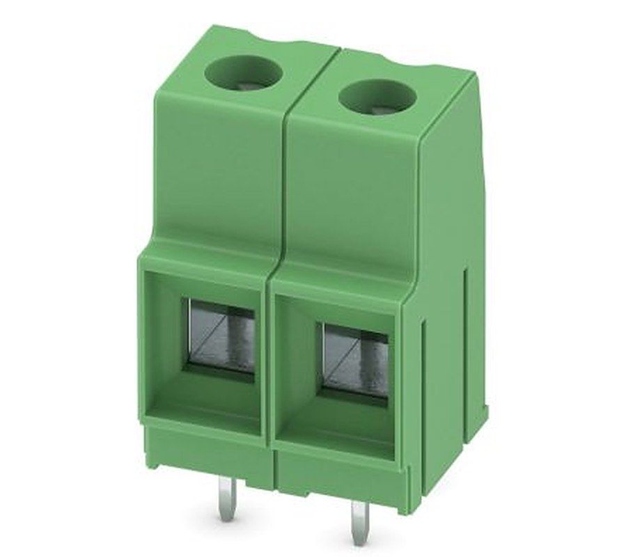 Phoenix Contact 5, 5/3-ST-3, FMCD 1 Series PCB Terminal Block, 2-Contact, 10.16 mm Pitch, PCB, 1 Row
