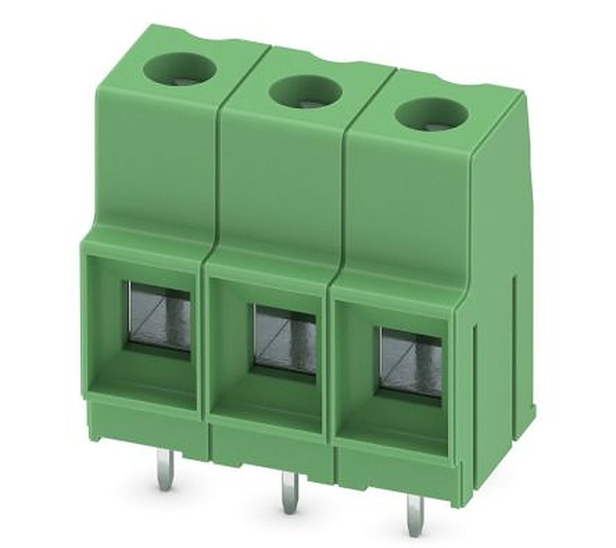 Phoenix Contact PCB Terminal Block, 3-Contact, 10.16 mm Pitch, 1 Row