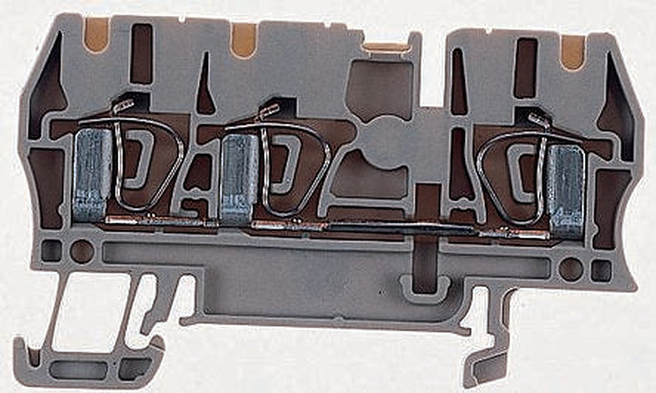 Weidmüller 1775530000 ZDU Series Feed Through Terminal Block Beige, 1.5mm², 1-Level, Clamp