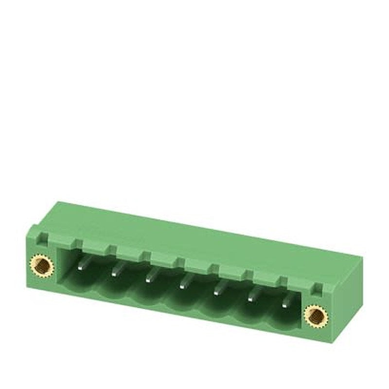 Phoenix Contact Straight Solder PCB Header, 7 Contact(s), 5.08 mm Pitch, 1 Row, Shrouded