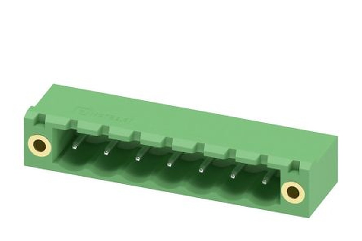 Phoenix Contact MSTB 2.5/ 7-GF Series Straight Pluggable Terminal Block, 7 Contact(s), 5 mm Pitch, 1 Row