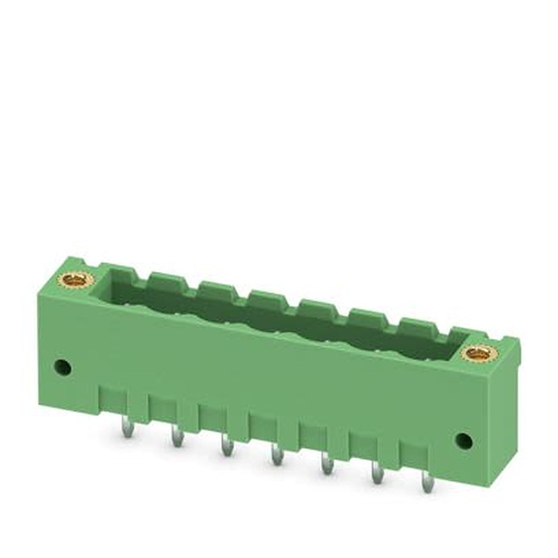 Phoenix Contact Straight Solder PCB Header, 7 Contact(s), 5.08 mm Pitch, 1 Row, Shrouded