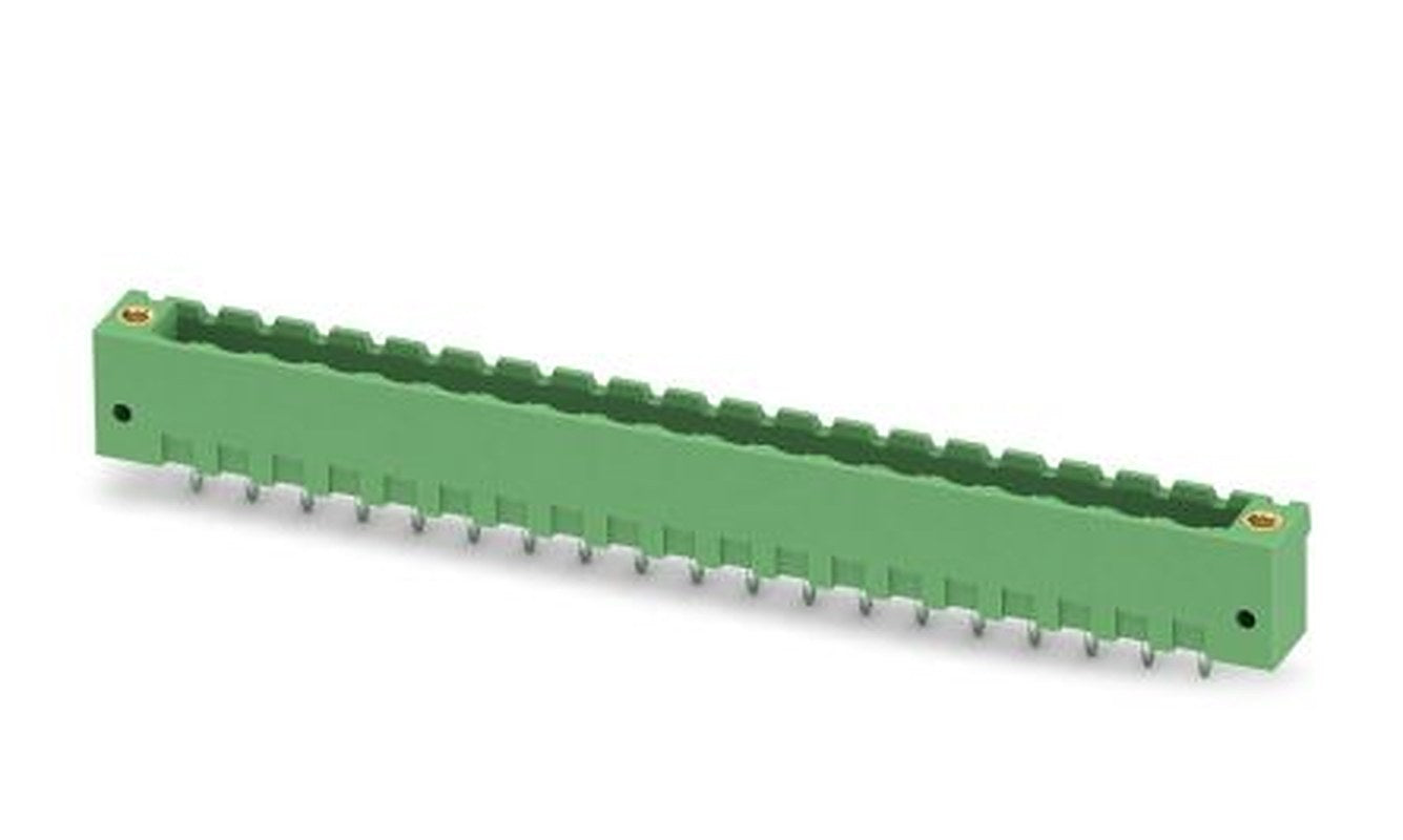 Phoenix Contact MSTBV 2.5/19-GF-5.08 Series Straight Pluggable Terminal Block, 19 Contact(s), 5.08 mm Pitch, 1 Row