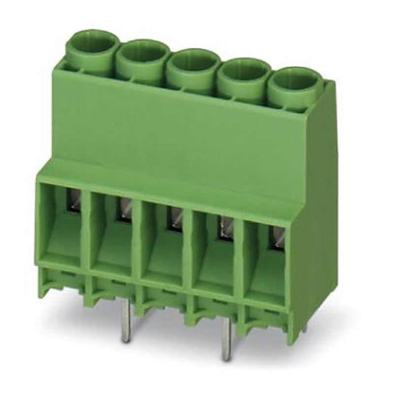 Phoenix Contact MKDS 5N HV/8-ZB-6.35 Series Vertical PCB Terminal Block, 8 Contact(s), 6.35 mm Pitch, 1 Row