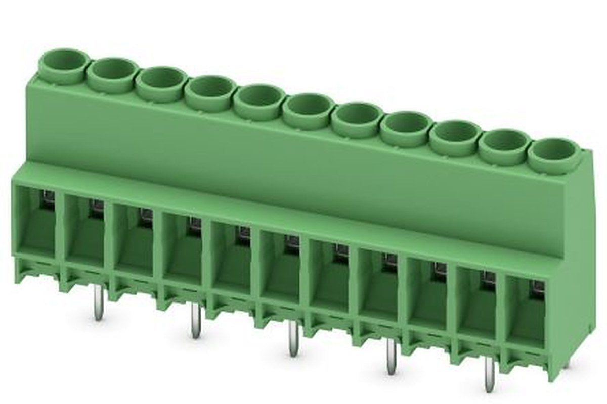 Phoenix Contact MKDS 5N HV/11-ZB-6.35 Series PCB Terminal Block, 11 Contact(s), 6.35 mm Pitch, 1 Row