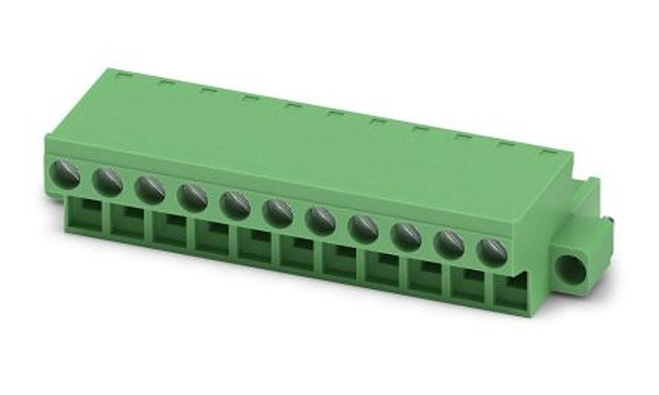 Phoenix Contact FRONT-MSTB 2.5/11-STF-5.08 Series Pluggable Terminal Block, 11-Contact, 5.08 mm Pitch, 1 Row, 1777882