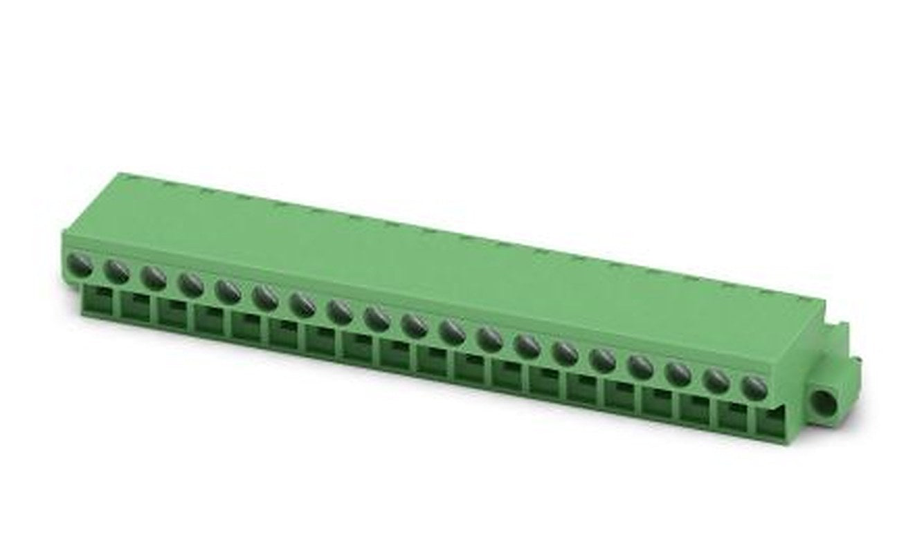 Phoenix Contact FRONT-MSTB 2.5/19-STF-5.08 Series Pluggable Terminal Block, 19-Contact, 5.08 mm Pitch, 1 Row, 1777963
