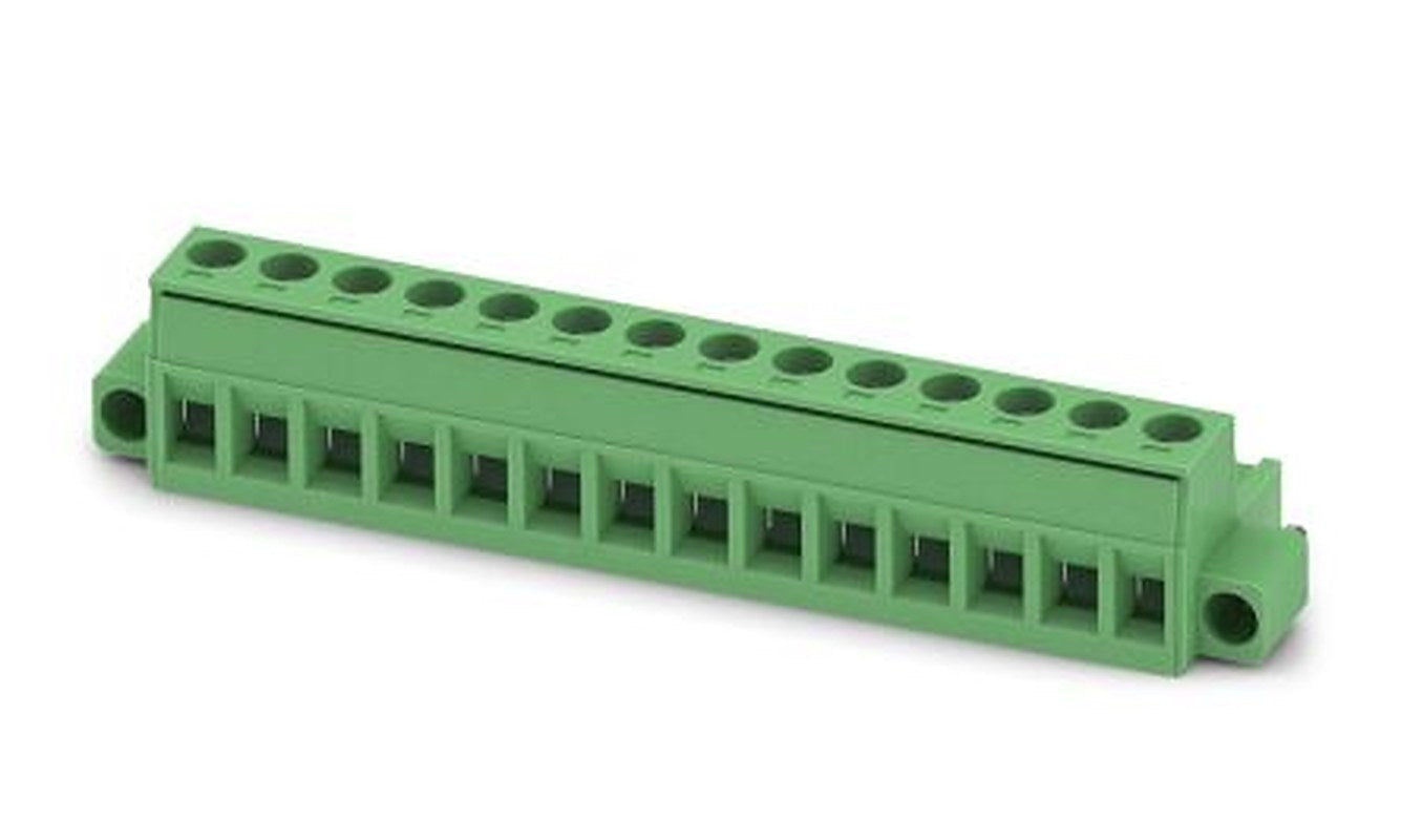 Phoenix Contact MSTB 2.5/14-STF-5.08 Series Pluggable Terminal Block, 14-Contact, 5.08 mm Pitch, 1 Row