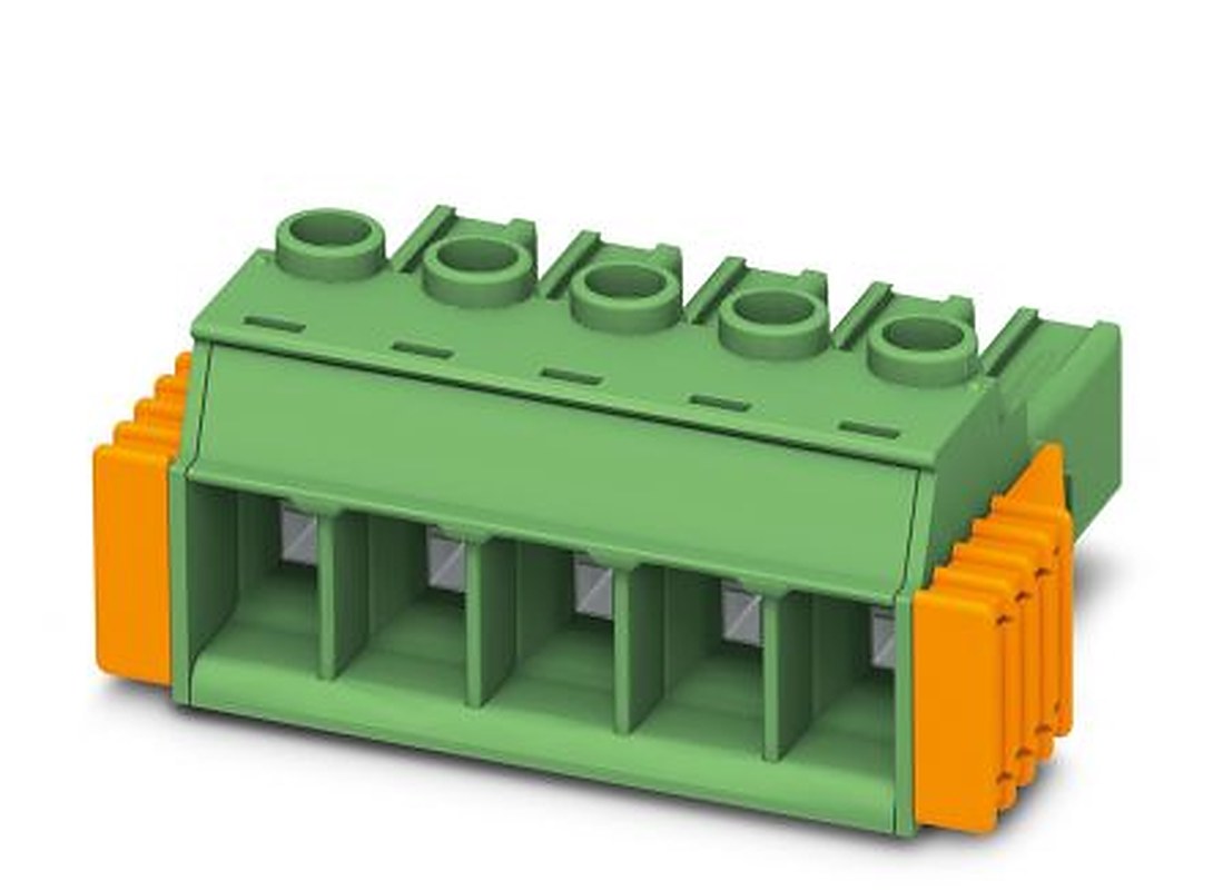 Phoenix Contact PC 5/7-STCL1-7.62 Series Pluggable Terminal Block, 7-Contact, 7.62 mm Pitch, 1 Row, 1778117