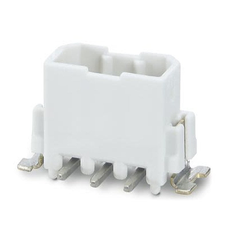 Phoenix Contact 5-SMD WH R44, 5/ 8-HV-2, PTSM 0 Series Surface PCB Header, 8 Contact(s), 2.5 mm Pitch, 1 Row, Unshrouded