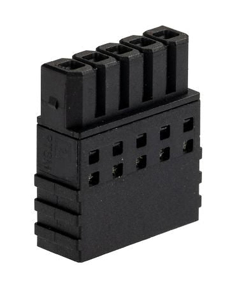 Phoenix Contact PTSM 0.5/5-P-2.5 Series Pluggable Terminal Block, 5-Contact, 2.5 mm Pitch, 1 Row, 1778861