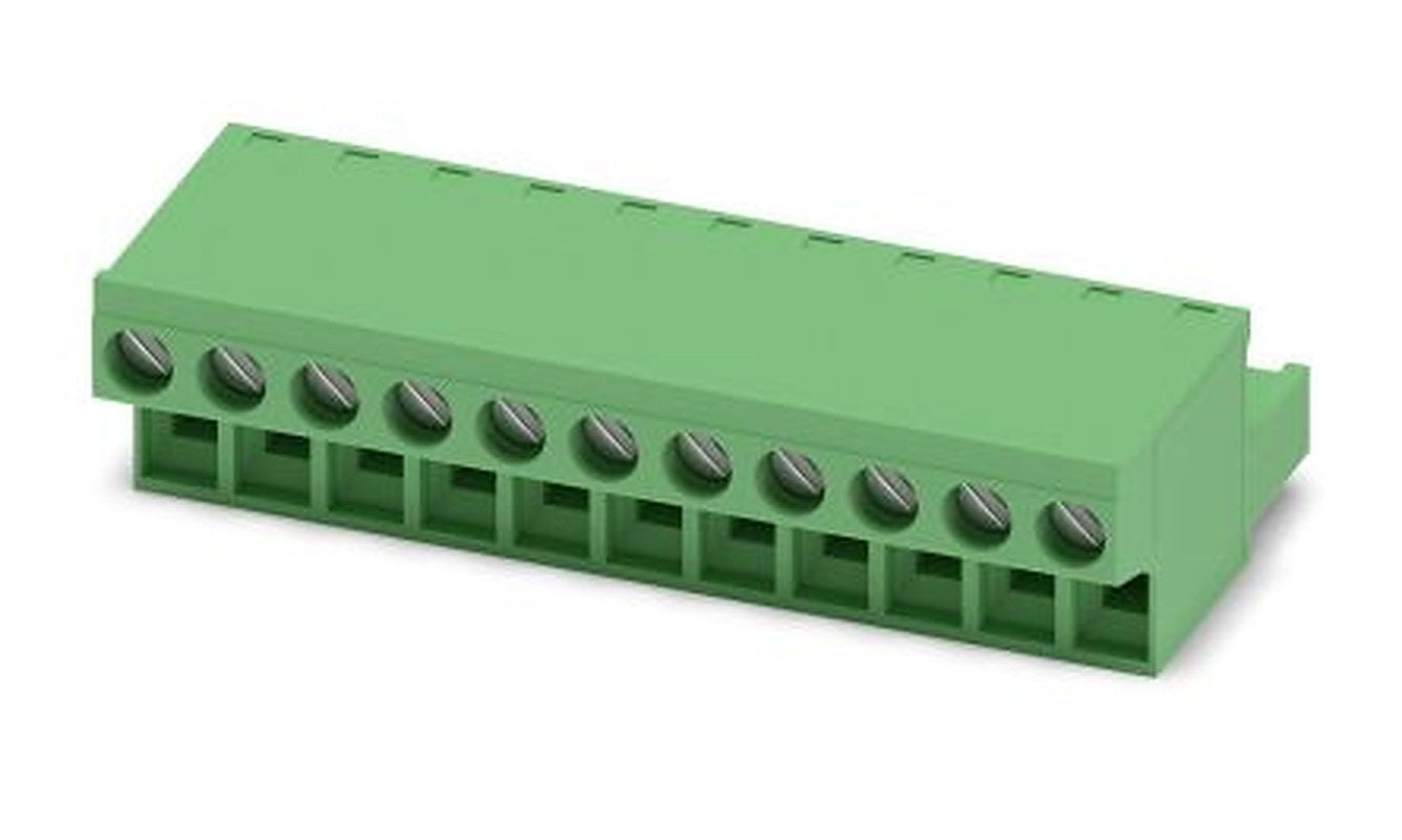 Phoenix Contact FRONT-MSTB 2.5/11-ST Series Pluggable Terminal Block, 11-Contact, 5 mm Pitch, 1 Row, 1779505
