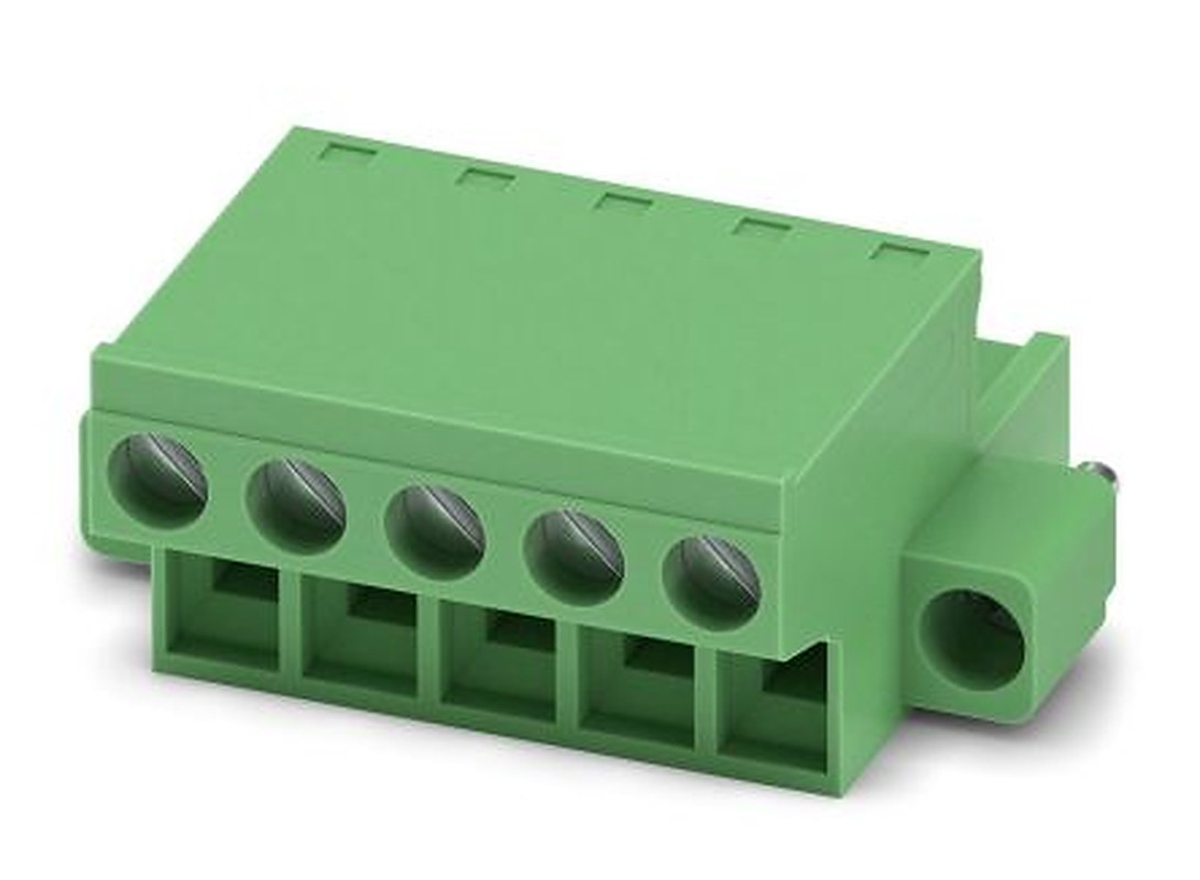 Phoenix Contact FRONT-MSTB 2.5/5-STF Series Pluggable Terminal Block, 5-Contact, 5 mm Pitch, 1 Row, 1779673