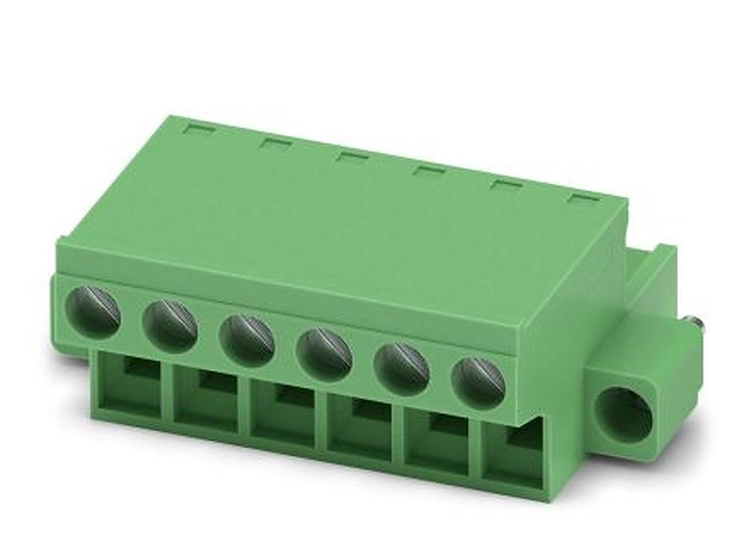 Phoenix Contact FRONT-MSTB 2.5/6-STF Series Pluggable Terminal Block, 6-Contact, 5 mm Pitch, 1 Row, 1779686