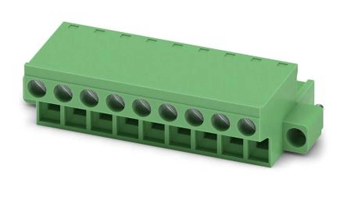Phoenix Contact FRONT-MSTB 2.5/9-STF Series Pluggable Terminal Block, 9-Contact, 5 mm Pitch, 1 Row, 1779712