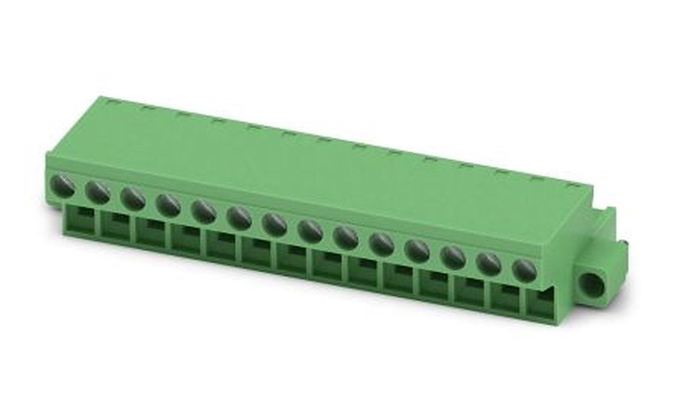 Phoenix Contact FRONT-MSTB 2.5/14-STF Series Pluggable Terminal Block, 14-Contact, 5 mm Pitch, 1 Row, 1779767