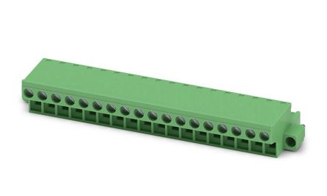 Phoenix Contact FRONT-MSTB 2.5/18-STF Series Pluggable Terminal Block, 18-Contact, 5 mm Pitch, 1 Row, 1779806