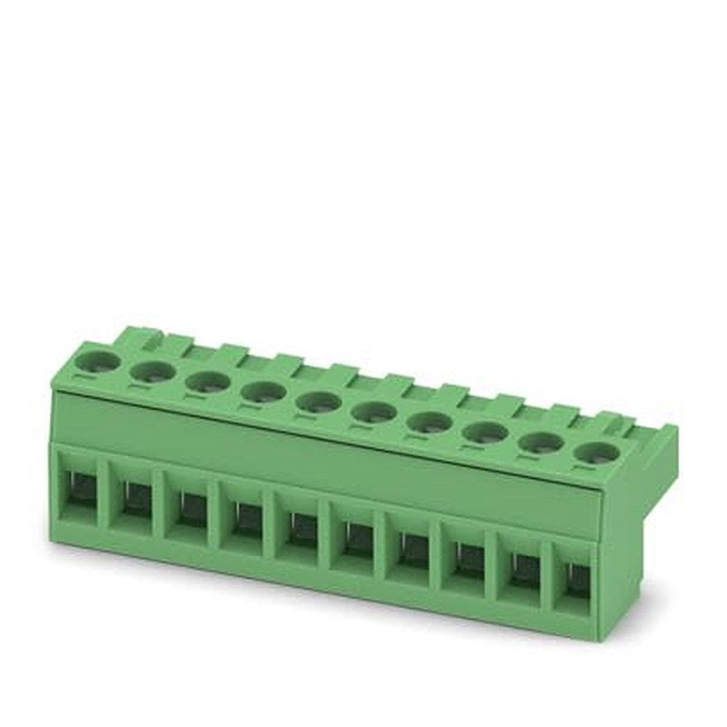 Phoenix Contact MSTBT 2 Series PCB Connector, 10-Contact, 5 mm Pitch, 1 Row Screw