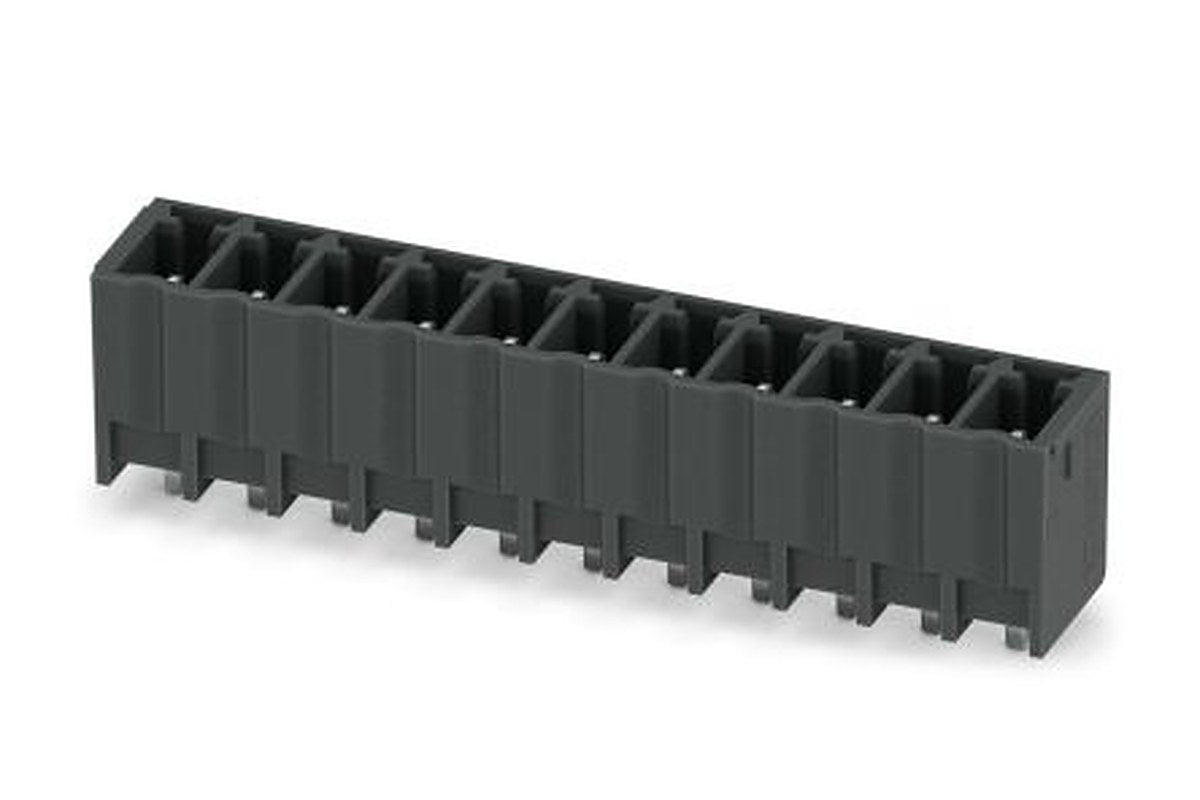 Phoenix Contact MCV 1.5/11-G-3.5 P14 THR Series Pluggable Terminal Block, 11-Contact, 3.5 mm Pitch, 1 Row, 1780370