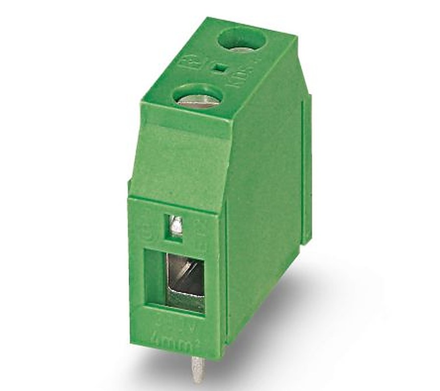 Phoenix Contact KDS4 Series PCB Terminal Block, 1-Contact, 7.5 mm Pitch, 1 Row Screw
