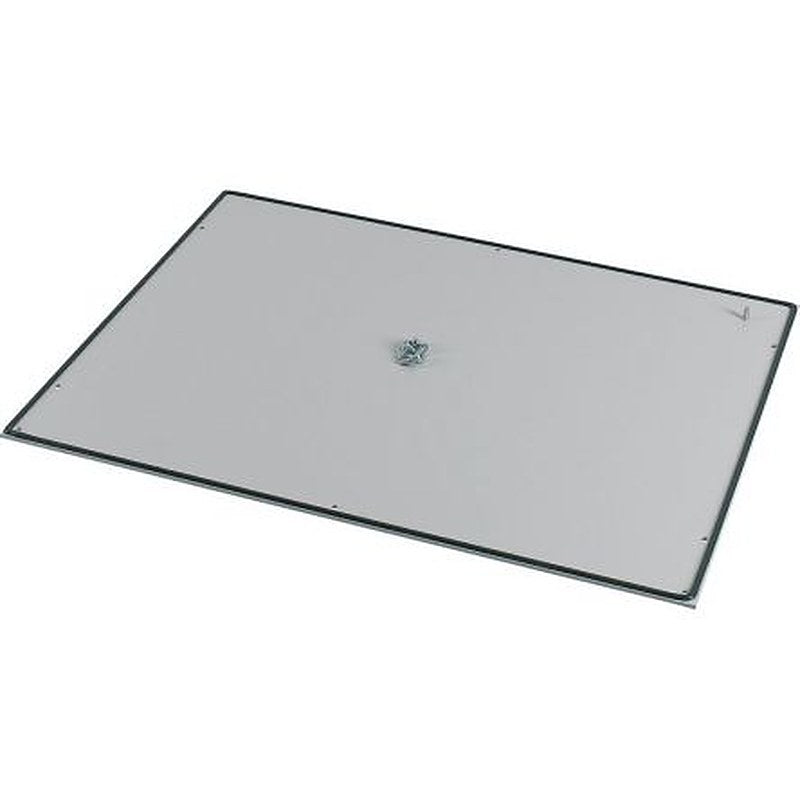 Eaton Grey Floor Plate Aluminium Faceplate & Mount Plate