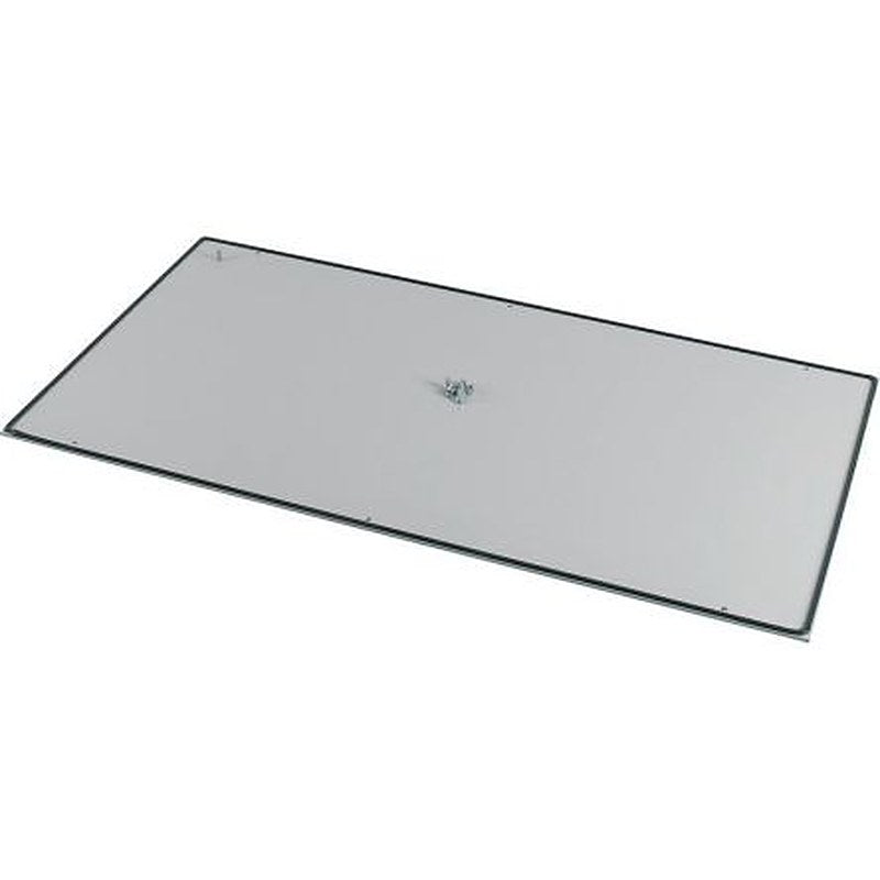 Eaton Grey Floor Plate Aluminium Faceplate & Mount Plate